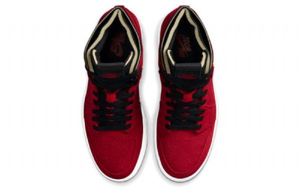 Nike Air Jordan 1 Korkeat Topit Zoom Comfort Retro Koripallokengät Miehille Punainen