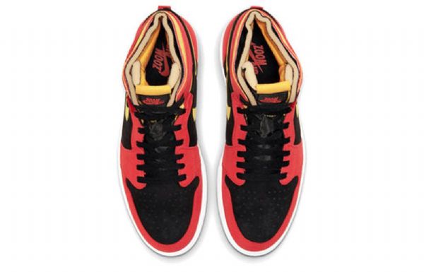 Nike Air Jordan 1 Korkeat Topit Zoom Comfort Retro Koripallokengät Miehille Punainen