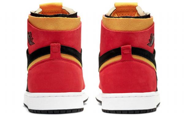 Nike Air Jordan 1 Korkeat Topit Zoom Comfort Retro Koripallokengät Miehille Punainen
