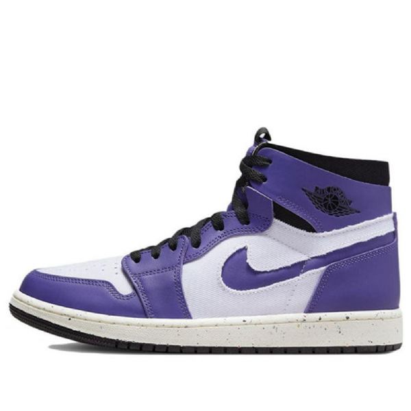 Nike Air Jordan 1 Korkeat Topit Zoom Comfort Retro Koripallokengät Miehille Purppura
