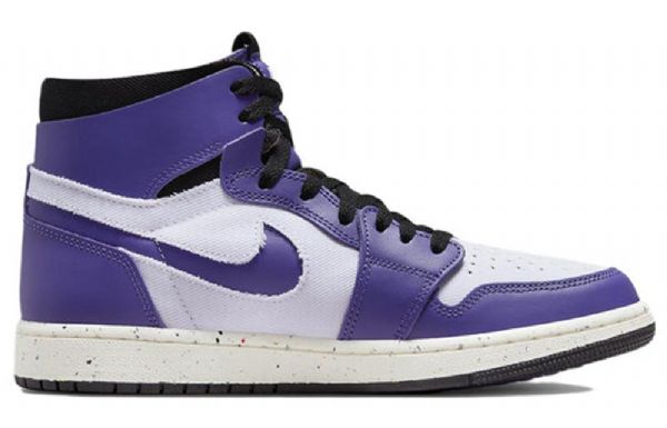 Nike Air Jordan 1 Korkeat Topit Zoom Comfort Retro Koripallokengät Miehille Purppura