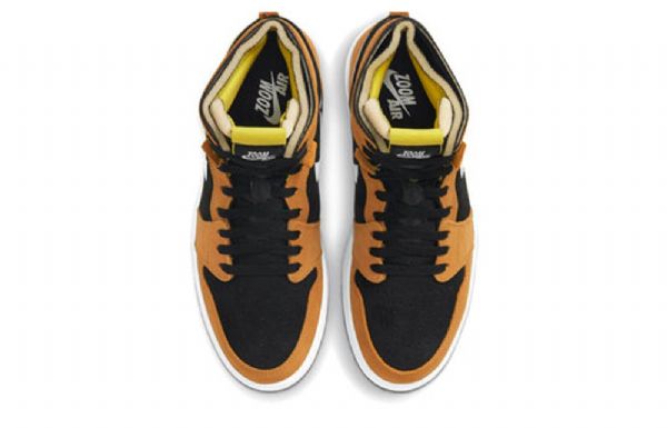 Nike Air Jordan 1 Korkeat Topit Zoom Comfort Retro Koripallokengät Miehille Ruskea Musta