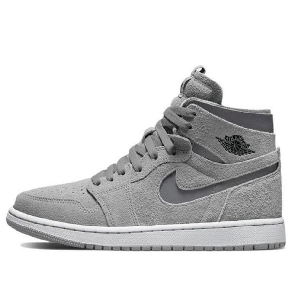 Nike Air Jordan 1 Korkeat Topit Zoom Comfort Retro Koripallokengät Naisille Harmaa