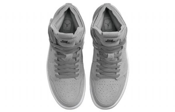 Nike Air Jordan 1 Korkeat Topit Zoom Comfort Retro Koripallokengät Naisille Harmaa