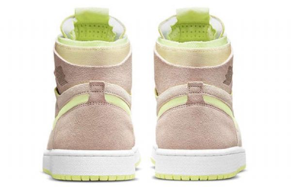 Nike Air Jordan 1 Korkeat Topit Zoom Comfort Retro-koripallokengät Naisille Khakinvihreä
