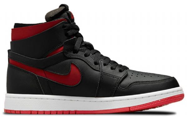 Nike Air Jordan 1 Korkeat Topit Zoom Comfort Retro Koripallokengät Naisille Musta Punainen