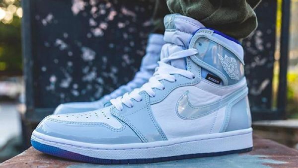 Nike Air Jordan 1 Korkeat Topit Zoom Racer Kengät Miehille Siniset