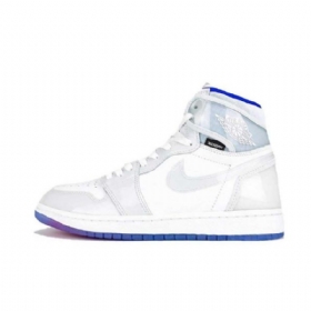 Nike Air Jordan 1 Korkeat Topit Zoom Racer Kengät Naisille Siniset