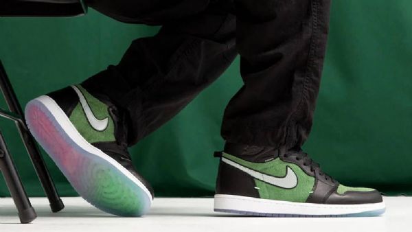 Nike Air Jordan 1 Korkeat Topit Zoom Rage Kengät Miehille Vihreä