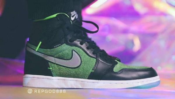 Nike Air Jordan 1 Korkeat Topit Zoom Rage Kengät Miehille Vihreä