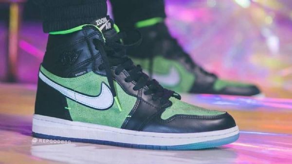 Nike Air Jordan 1 Korkeat Topit Zoom Rage Kengät Miehille Vihreä