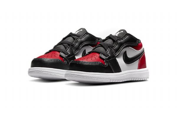 Nike Air Jordan 1 Low Tops Alt Td Kengät Lapsille Punainen Musta Valkoinen