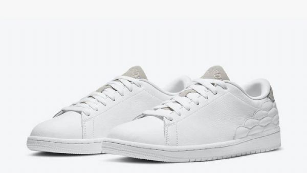 Nike Air Jordan 1 Low Tops Center Court Kengät Miehille Valkoinen