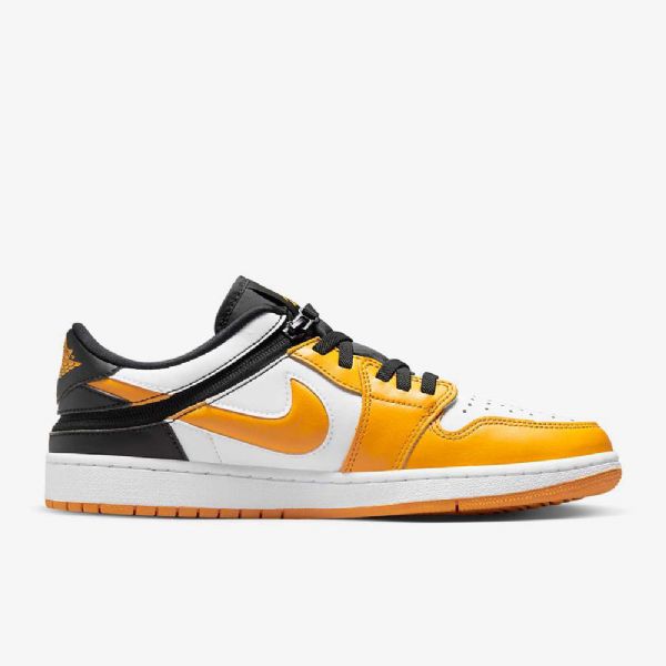 Nike Air Jordan 1 Low Tops Flyease Easy On / Off Kengät Miehille Valkoinen Musta