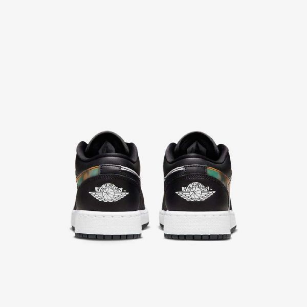 Nike Air Jordan 1 Low Tops Kengät Lapsille Mustat Tummat