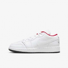 Nike Air Jordan 1 Low Tops Kengät Lapsille Valkoinen Punainen Sininen Musta