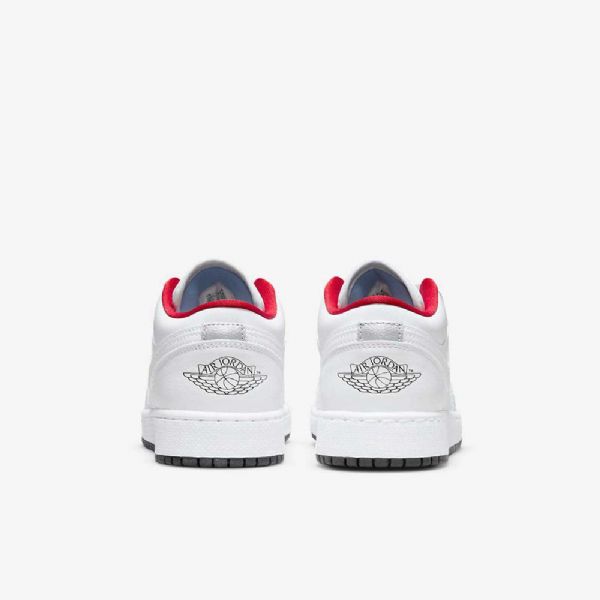 Nike Air Jordan 1 Low Tops Kengät Lapsille Valkoinen Punainen Sininen Musta
