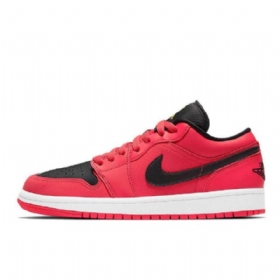 Nike Air Jordan 1 Low Tops Kengät Naisille Musta Punainen Keltainen