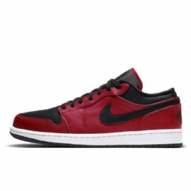 Nike Air Jordan 1 Low Tops Kengät Naisille Punainen Musta