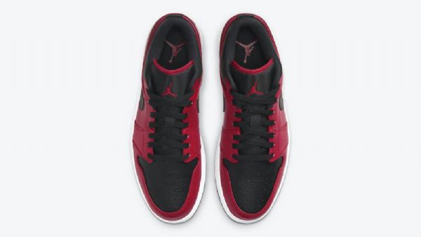 Nike Air Jordan 1 Low Tops Kengät Naisille Punainen Musta