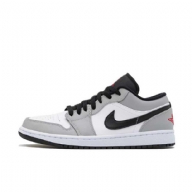 Nike Air Jordan 1 Low Tops Kengät Naisille Vaaleanharmaa Punainen
