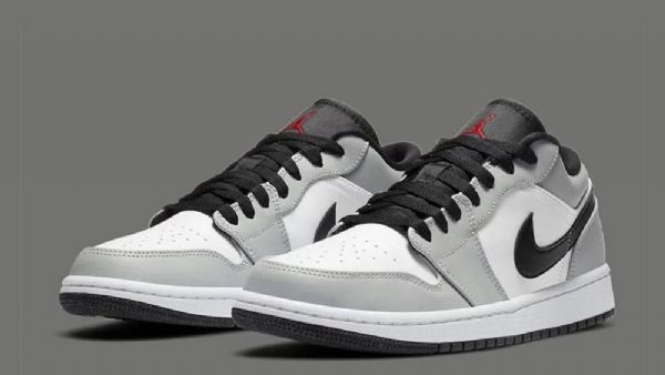Nike Air Jordan 1 Low Tops Kengät Naisille Vaaleanharmaa Punainen