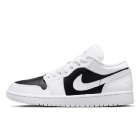 Nike Air Jordan 1 Low Tops Kengät Naisille Valkoinen Musta