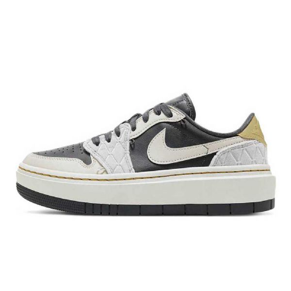 Nike Air Jordan 1 Low Tops Lv8d Beads Kengät Naisille Musta Harmaa