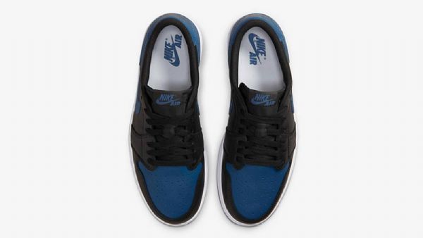 Nike Air Jordan 1 Low Tops Og Mystic Kengät Naisille Musta Laivastonsininen