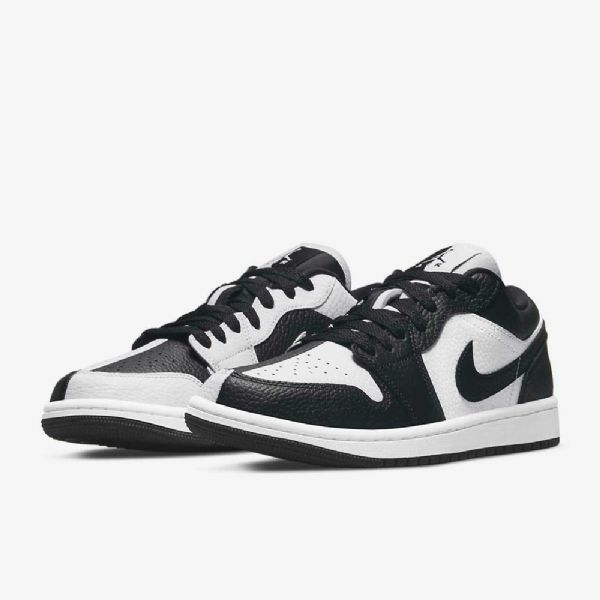 Nike Air Jordan 1 Low Tops Se Naisten Kengät Valkoinen Musta