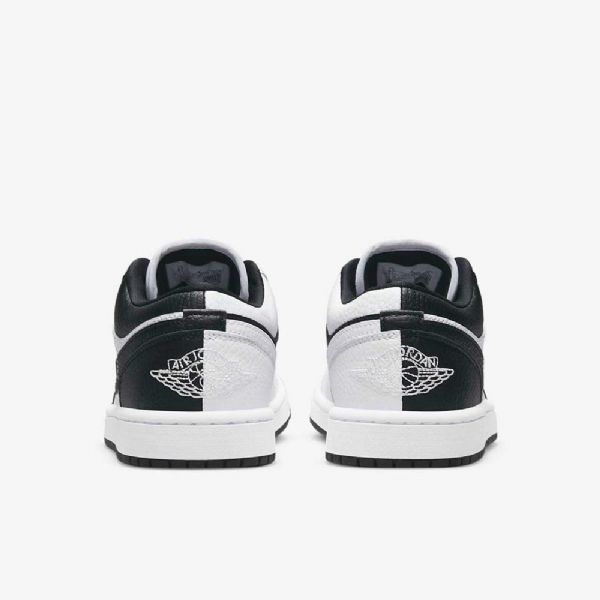Nike Air Jordan 1 Low Tops Se Naisten Kengät Valkoinen Musta