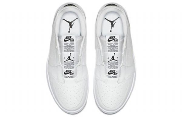 Nike Air Jordan 1 Low Tops Slip Retro Koripallokengät Naisille Valkoinen