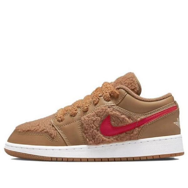 Nike Air Jordan 1 Low Tops Utility Gs Koripallokengät Miesten Ruskea