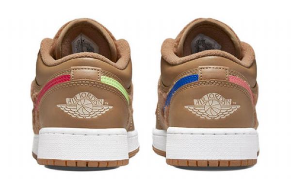 Nike Air Jordan 1 Low Tops Utility Gs Koripallokengät Miesten Ruskea