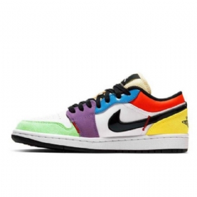 Nike Air Jordan 1 Low Topsbulb Kengät Naisille Monivärinen