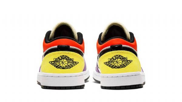 Nike Air Jordan 1 Low Topsbulb Kengät Naisille Monivärinen