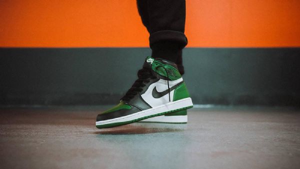 Nike Air Jordan 1 Mäntykengät Miehille Vihreät