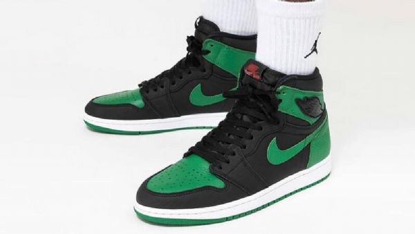 Nike Air Jordan 1 Mäntykengät Naisille Vihreät