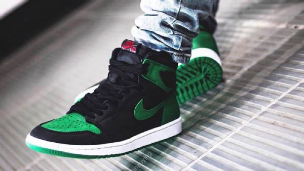 Nike Air Jordan 1 Mäntykengät Naisille Vihreät