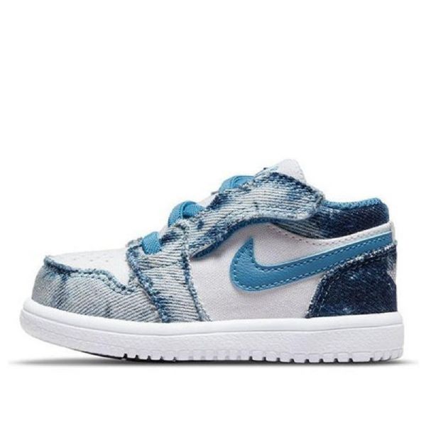 Nike Air Jordan 1 Matalat Alt Td Kengät Lapsille Siniset