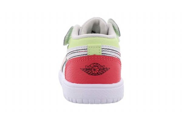 Nike Air Jordan 1 Matalat Alt Td Kengät Lapsille Valkoiset