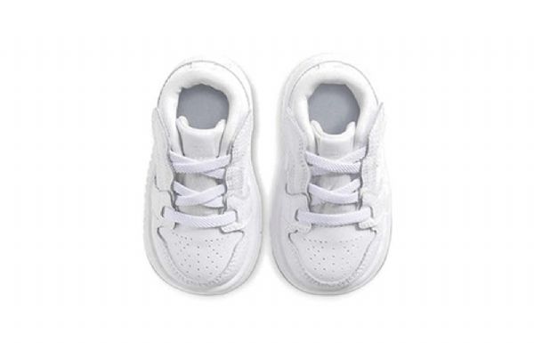 Nike Air Jordan 1 Matalat Alt Td Kengät Lapsille Valkoiset