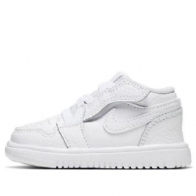 Nike Air Jordan 1 Matalat Alt Td Kengät Lapsille Valkoiset