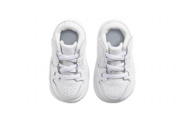 Nike Air Jordan 1 Matalat Alt Td Kengät Lapsille Valkoiset