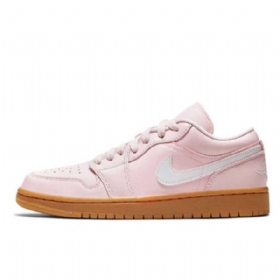 Nike Air Jordan 1 Matalat Arktiset Kengät Naisille Pinkki