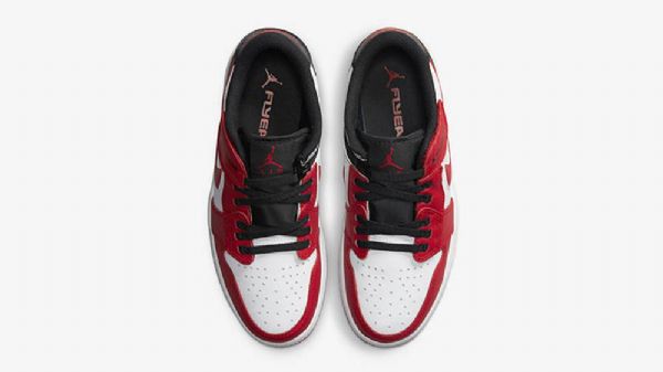 Nike Air Jordan 1 Matalat Flyease-kengät Naisille Punainen Musta
