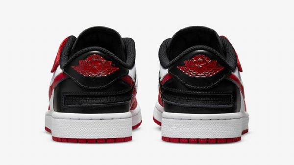 Nike Air Jordan 1 Matalat Flyease-kengät Naisille Punainen Musta