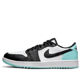 Nike Air Jordan 1 Matalat Golf Copa Urheilukengät Miehille Musta Sininen