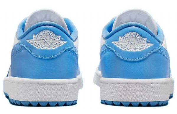 Nike Air Jordan 1 Matalat Golf-urheilukengät Miehille Sininen Valkoinen