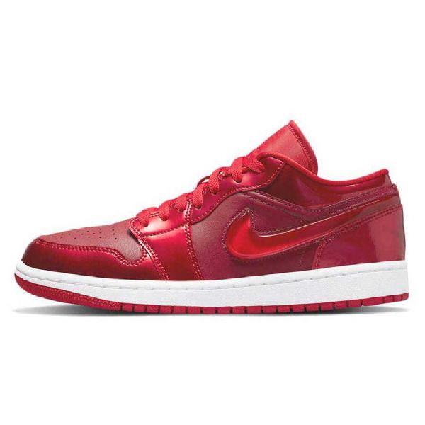 Nike Air Jordan 1 Matalat Granaattiomenakengät Naisille Punainen